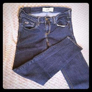 Hollister dark denim jeans size 5